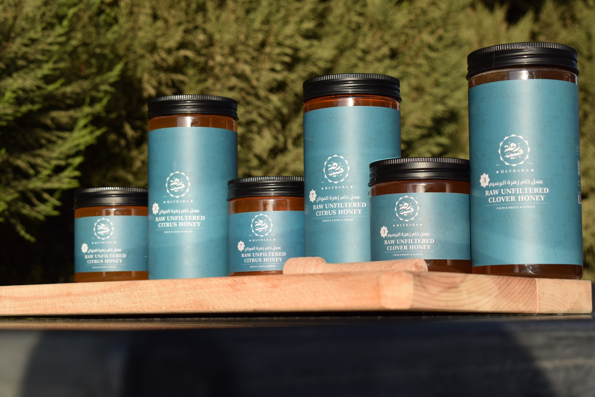 Haydara Honey Jars