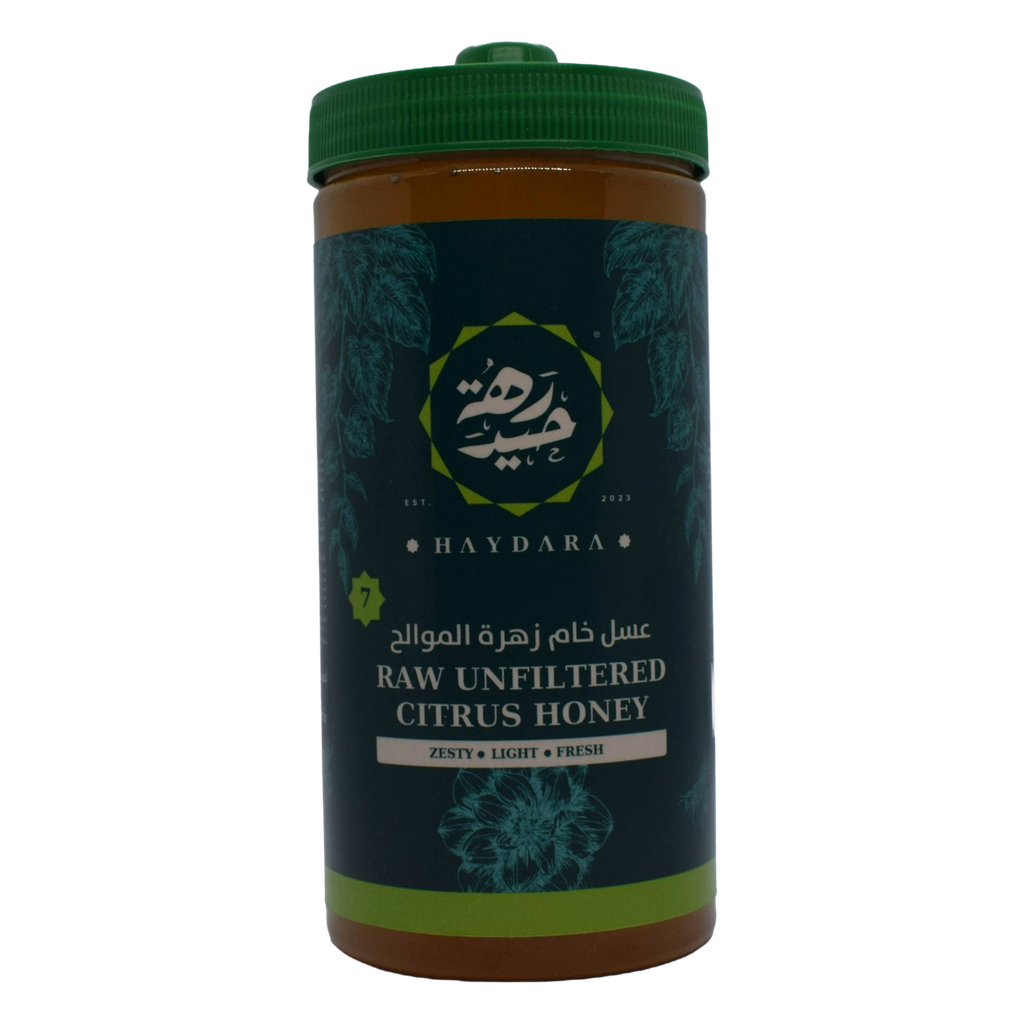 Raw Unfiltered Citrus Honey — Hive 7, Sharkiya — 800g - DSC_0427.png