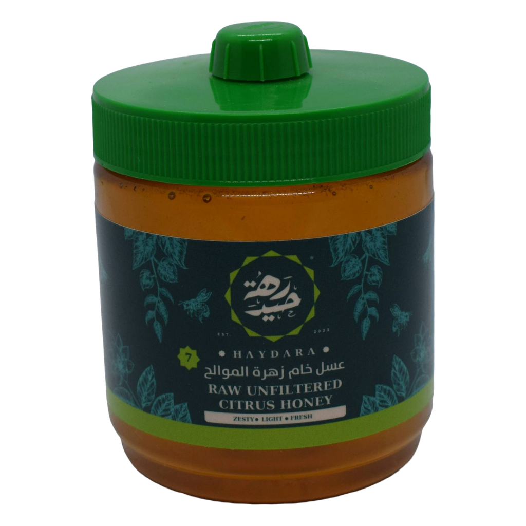 Raw Unfiltered Citrus Honey — Hive 7, Sharkiya — 400g - DSC_0424.png