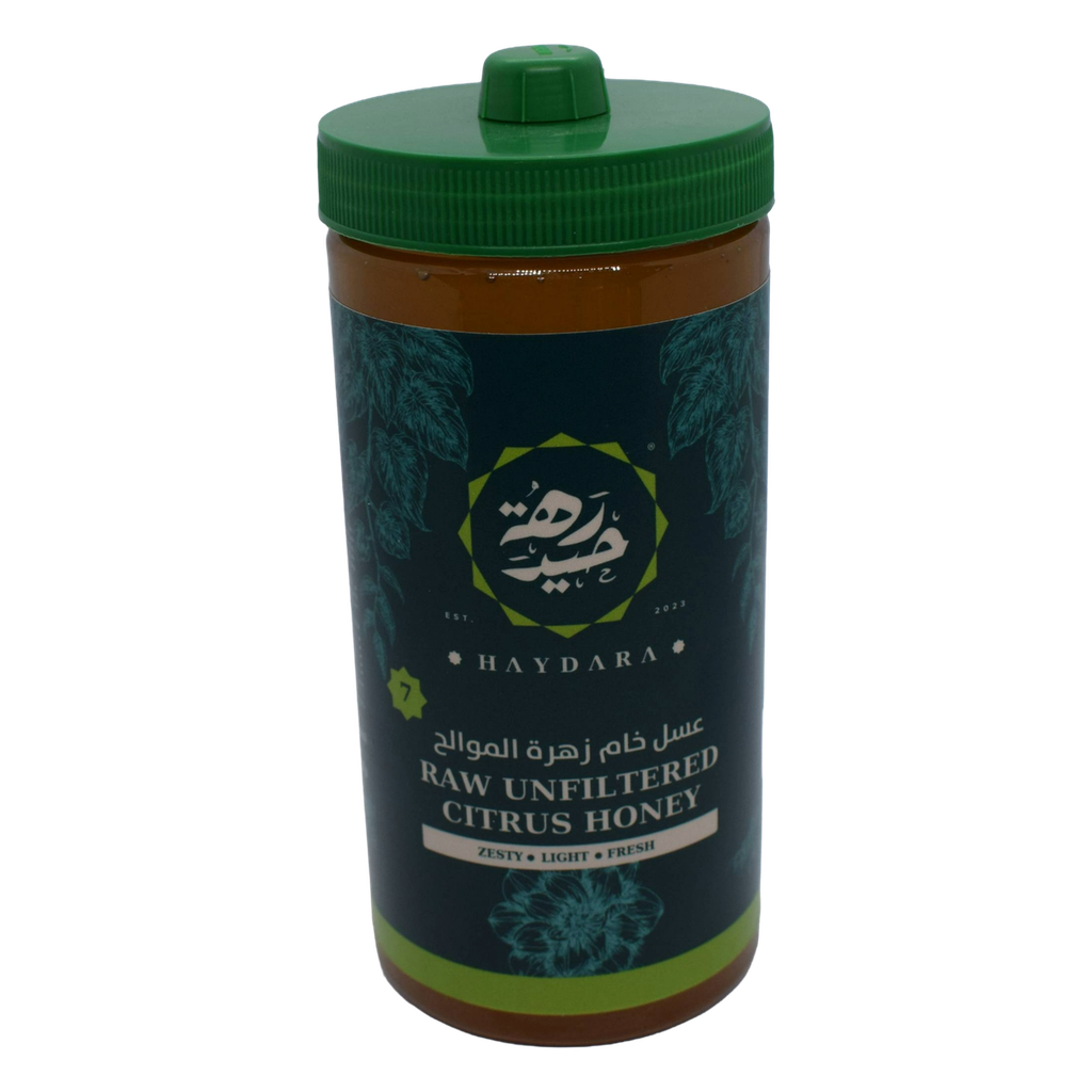 Raw Unfiltered Citrus Honey — Hive 7, Sharkiya — 800g - DSC_0428.png