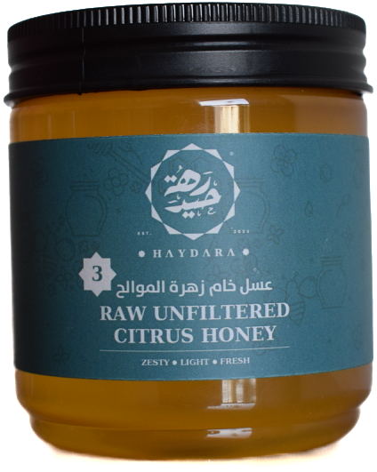 Raw Unfiltered Citrus Honey 3 - 400g