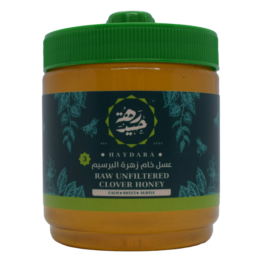 Raw Unfiltered Clover Honey — 400g