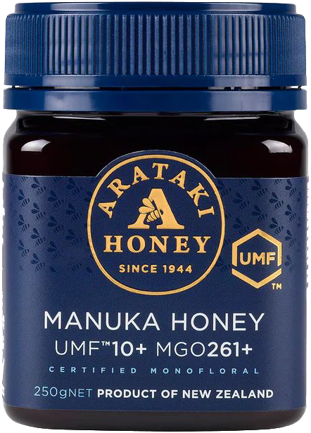 عسل مانوكا أراتاكي UMF 10+ MGO 261+