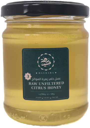 Raw Citrus Honey 3 - 250g