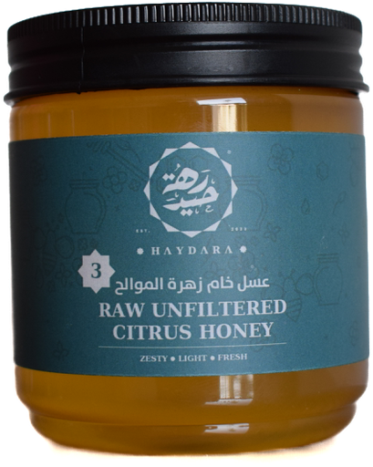 [0788364525048] Raw Unfiltered Citrus Honey 3 - 400g